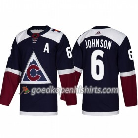 Colorado Avalanche Erik Johnson 6 Adidas 2018-2019 Alternate Authentic Shirt - Mannen